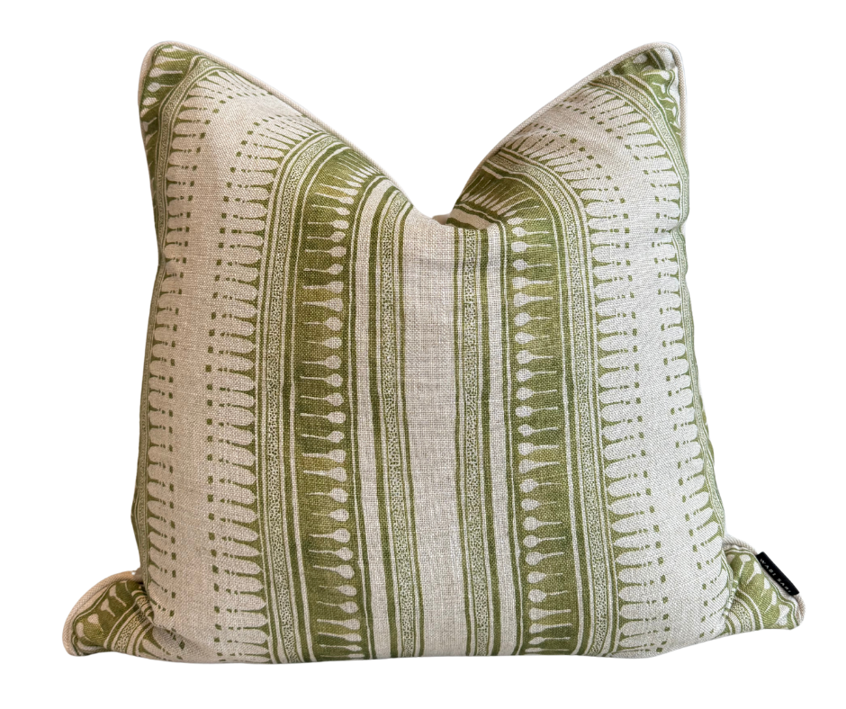 MAGICAL LADDER Cushion – PISTACHIO