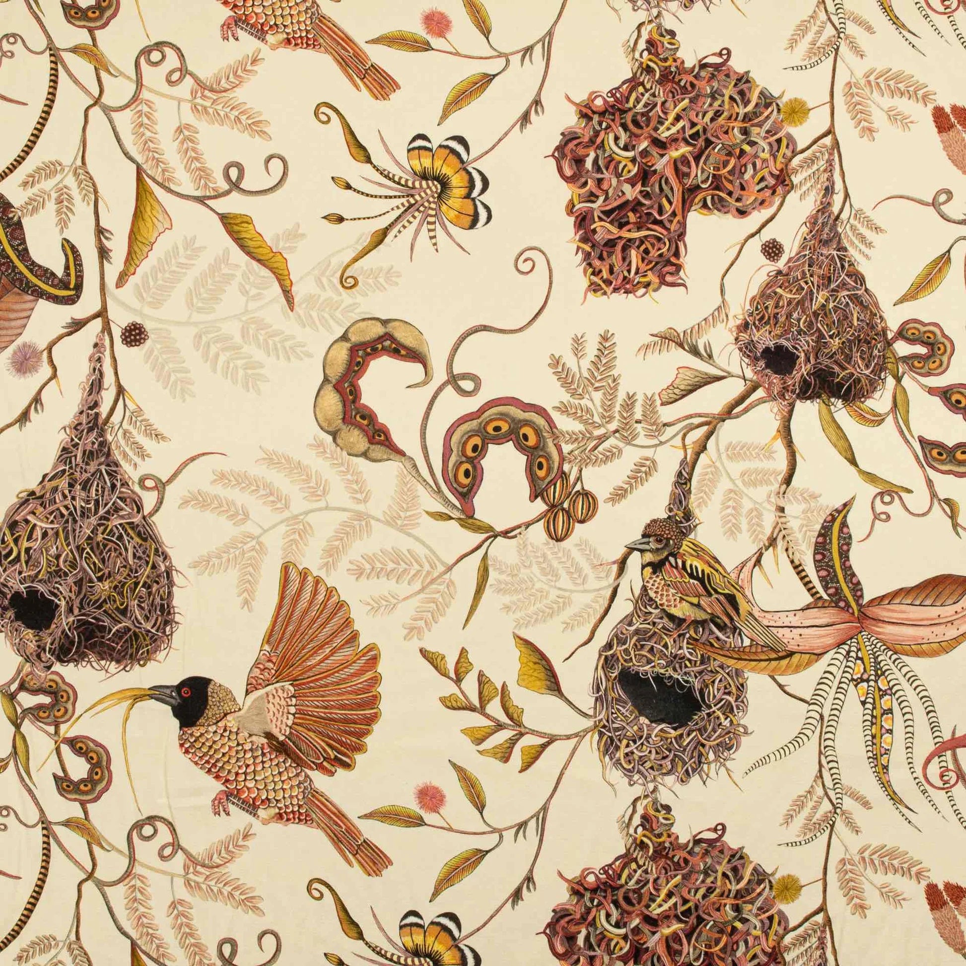 Ardmore Thanda Nests Cushion – Plum LINEN